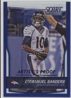 Emmanuel Sanders [Jumbo Artist's Proof] #100