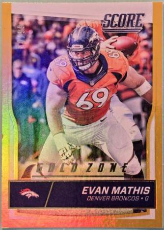 Evan Mathis [Jumbo Gold Zone] #106