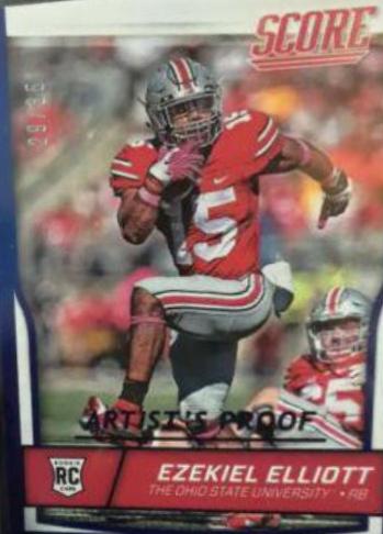 Ezekiel Elliott [Artist's Proof] #344