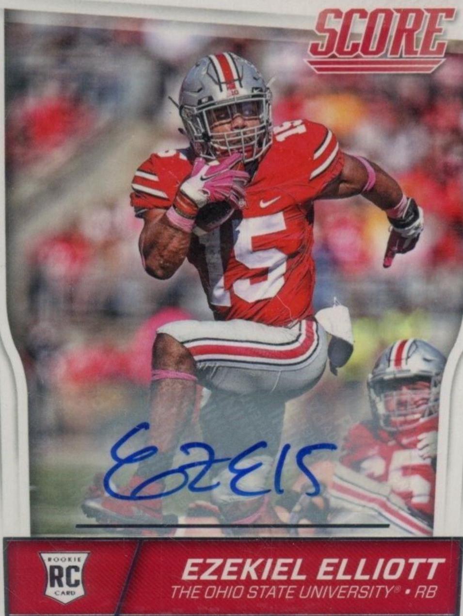 Ezekiel Elliott [Autograph] #344
