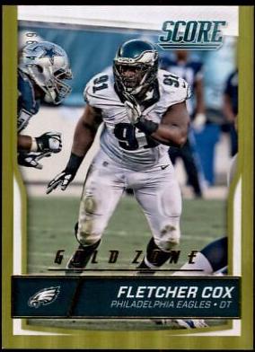 Fletcher Cox [Jumbo Gold Zone] #248