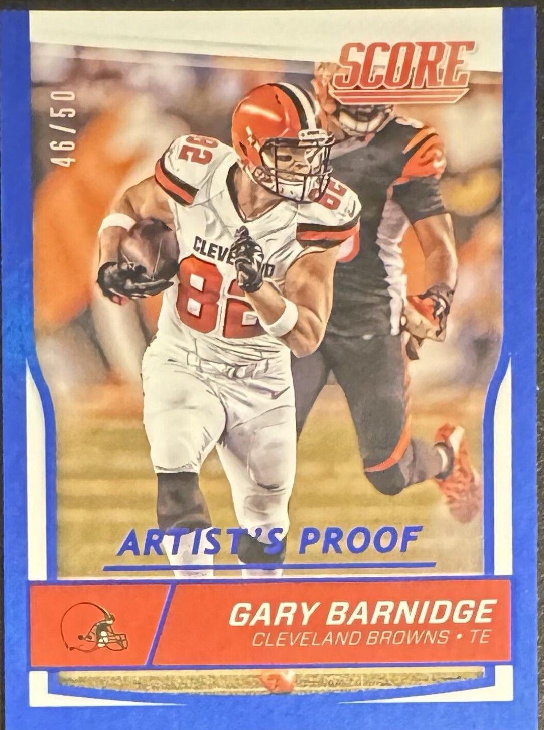 Gary Barnidge [Jumbo Artist's Proof] #81