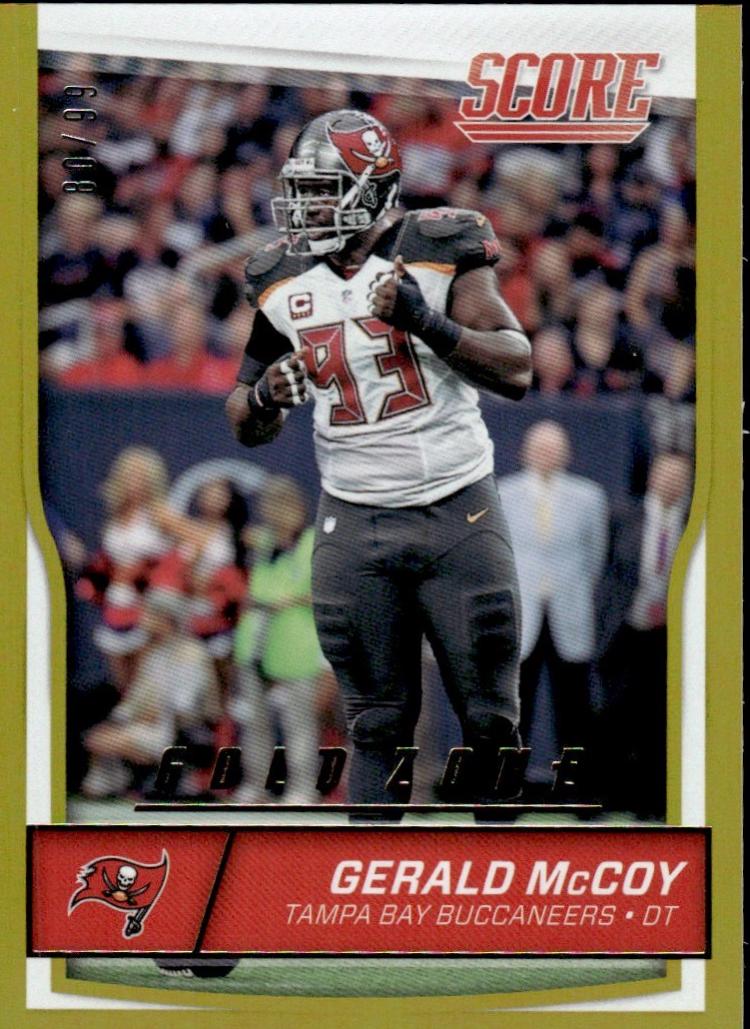 Gerald McCoy [Jumbo Gold Zone] #308