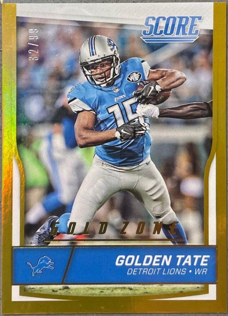 Golden Tate [Jumbo Gold Zone] #111