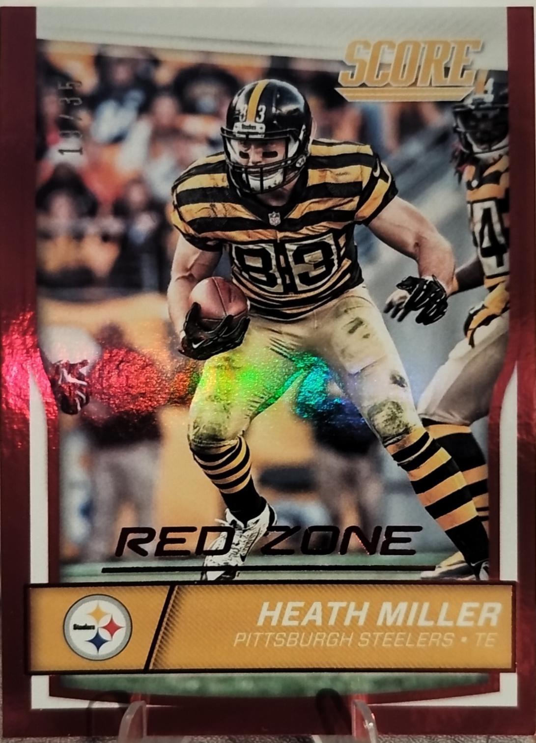 Heath Miller [Jumbo Red Zone] #254