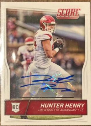Hunter Henry [Autograph] #382