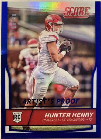 Hunter Henry [Jumbo Artist's Proof] #382