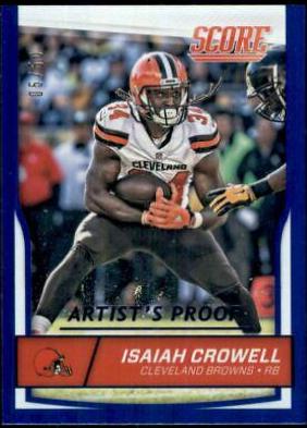 Isaiah Crowell [Jumbo Artist's Proof] #78