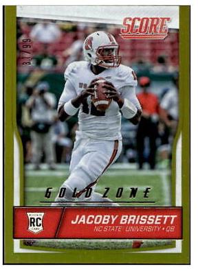 Jacoby Brissett [Jumbo Gold Zone] #339