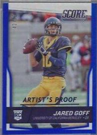 Jared Goff [Jumbo Artist's Proof] #332