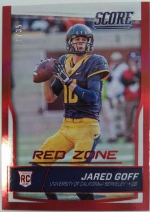 Jared Goff [Jumbo Red Zone] #332