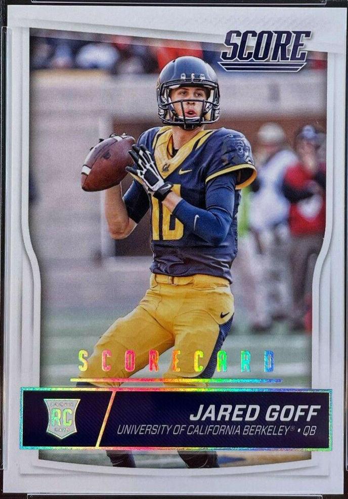 Jared Goff [Scorecard] #332