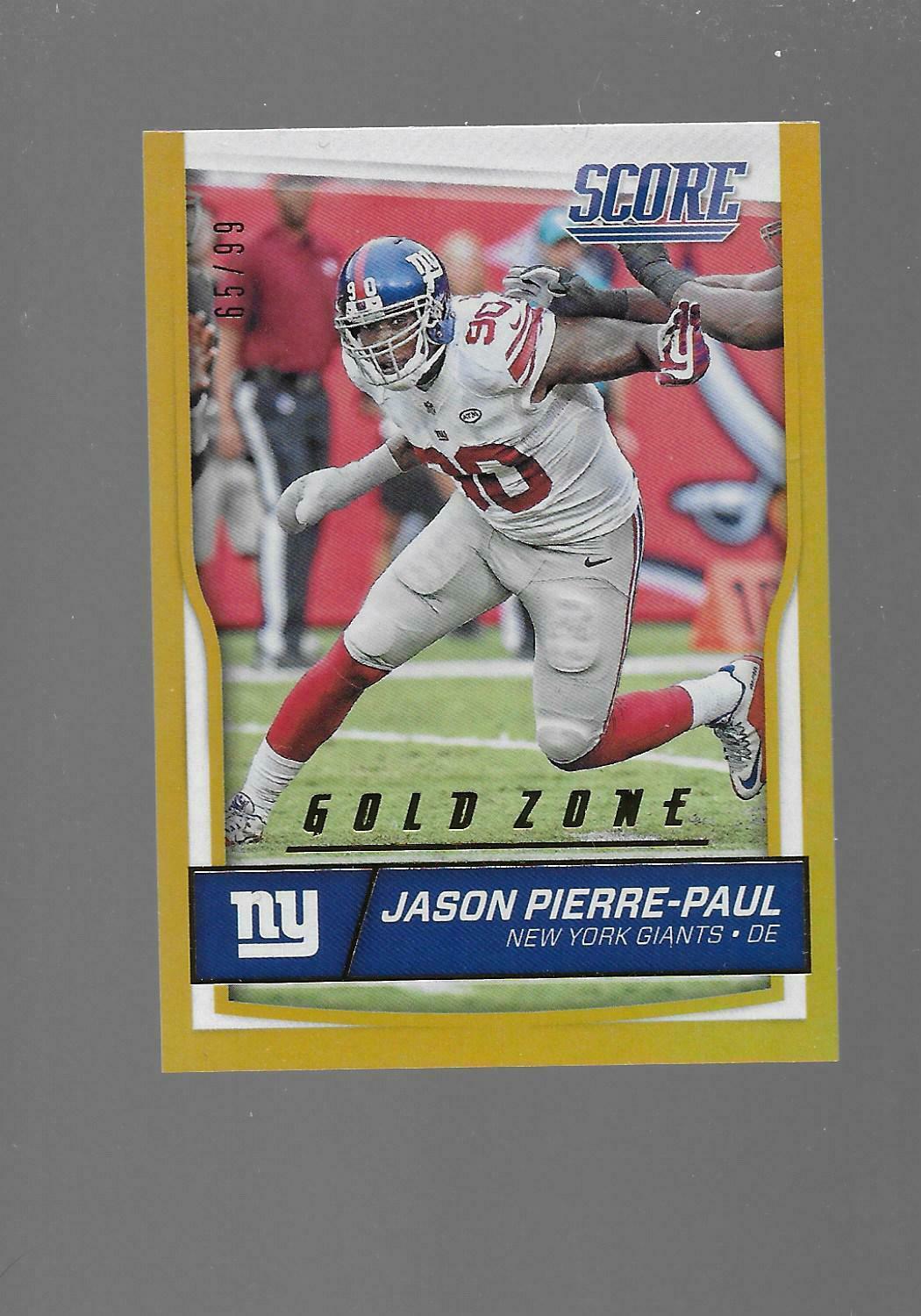 Jason Pierre Paul [Gold Zone] #217