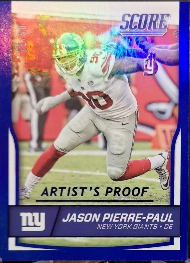 Jason Pierre Paul [Jumbo Artist's Proof] #217