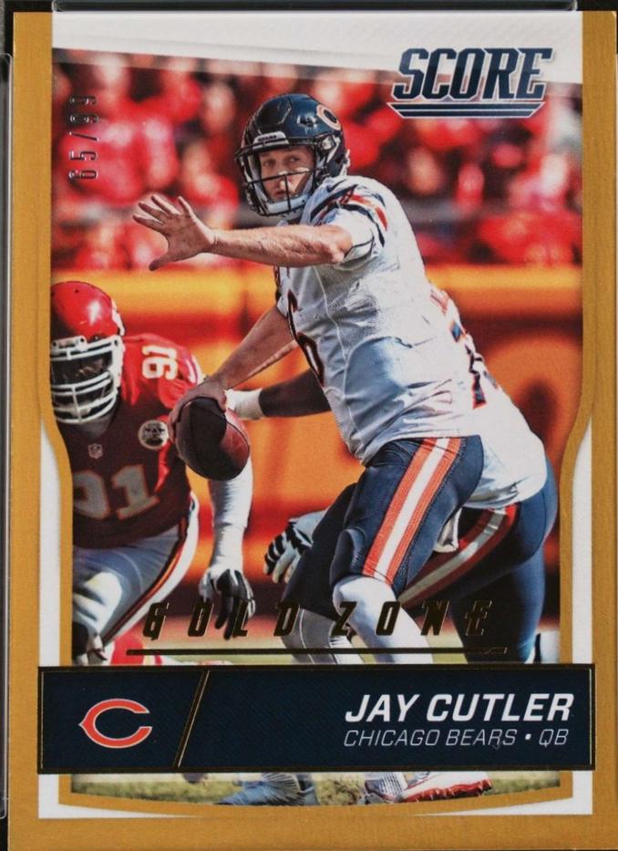 Jay Cutler [Jumbo Gold Zone] #54