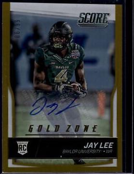 Jay Lee [Autograph Jumbo Gold Zone] #358