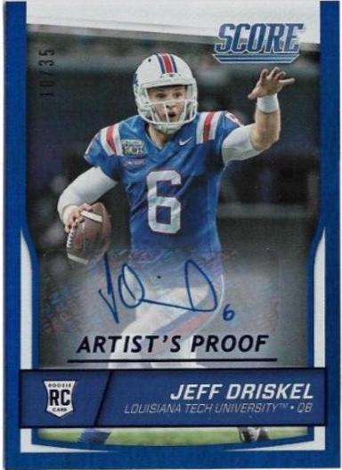 Jeff Driskel [Autograph Artist's Proof] #430