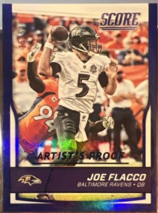 Joe Flacco [Jumbo Artist's Proof] #22