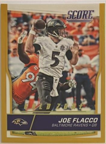 Joe Flacco [Jumbo Gold Zone] #22