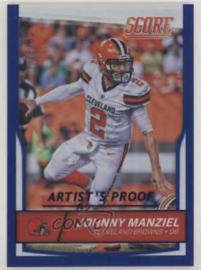 Johnny Manziel [Jumbo Artist's Proof] #75