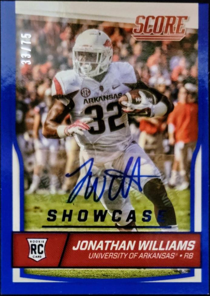 Jonathan Williams [Autograph Artist's Proof] #353