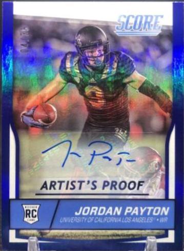 Jordan Payton [Autograph Artist's Proof] #435