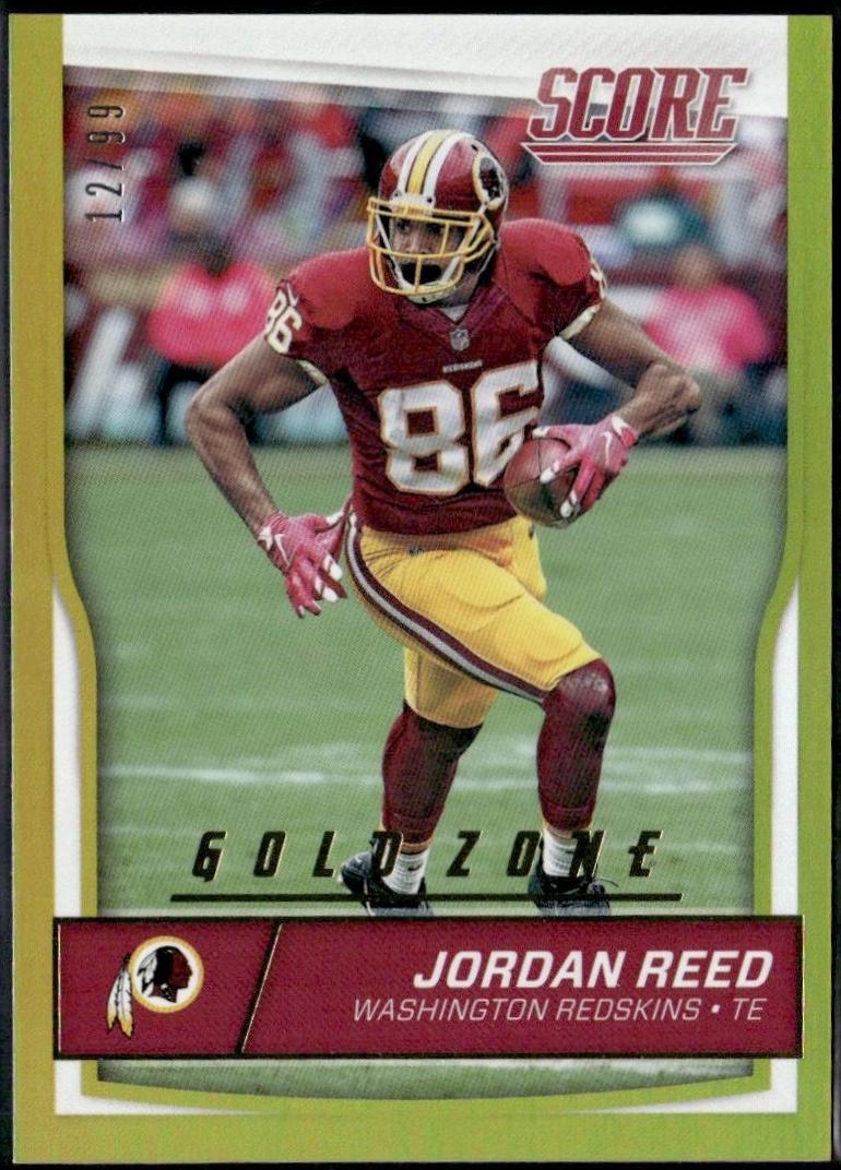 Jordan Reed [Jumbo Gold Zone] #326