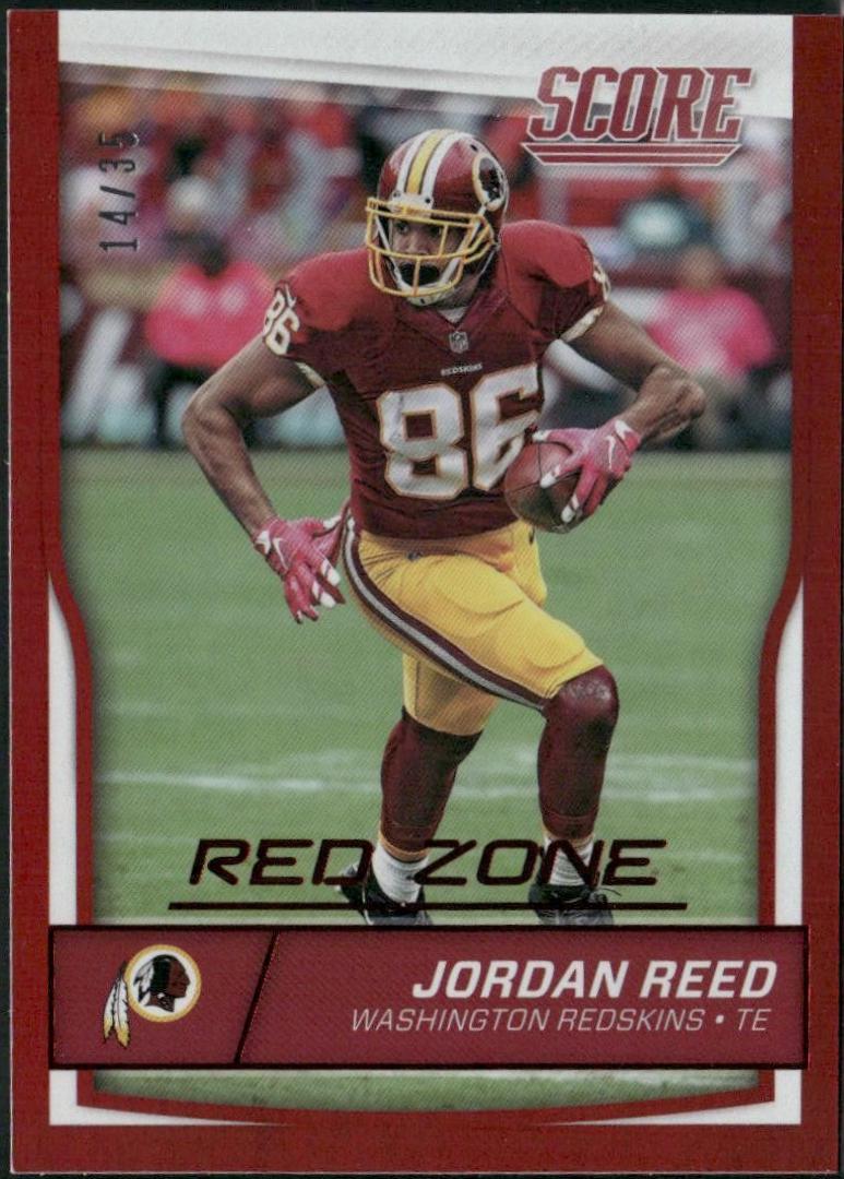 Jordan Reed [Jumbo Red Zone] #326