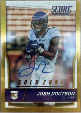 Josh Doctson [Autograph Jumbo Gold Zone] #364