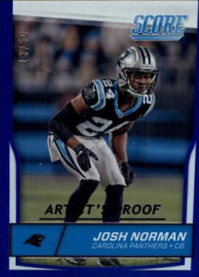 Josh Norman [Jumbo Artist's Proof] #51