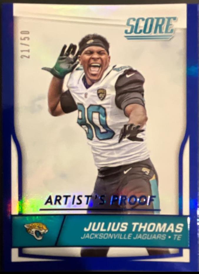 Julius Thomas [Jumbo Artist's Proof] #153