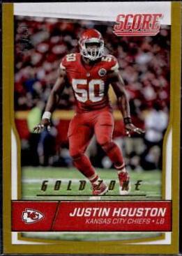 Justin Houston [Gold Zone] #167