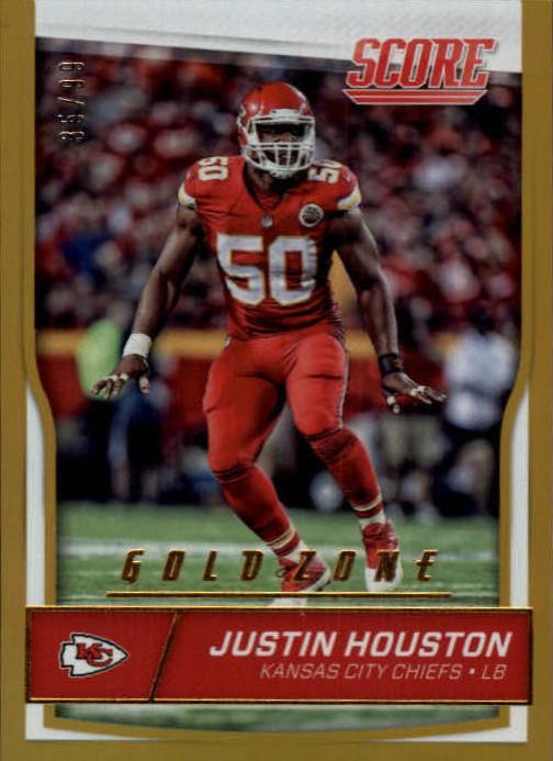 Justin Houston [Jumbo Gold Zone] #167