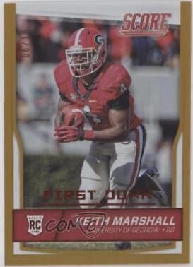 Keith Marshall [Autograph Jumbo Artist's Proof] #422