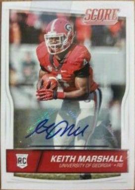 Keith Marshall [Autograph] #422