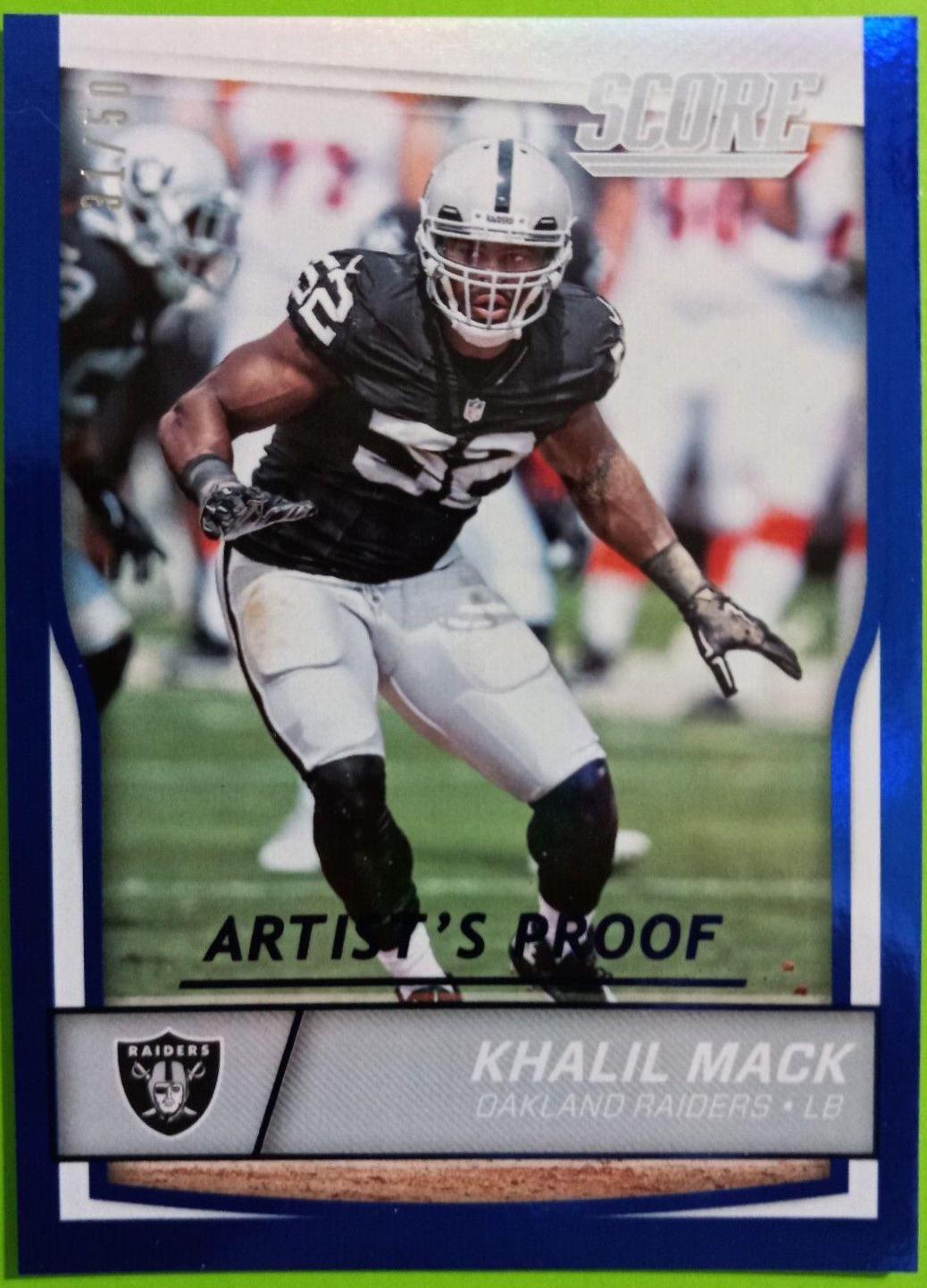 Khalil Mack [Jumbo Artist's Proof] #235