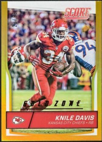 Knile Davis [Jumbo Gold Zone] #161