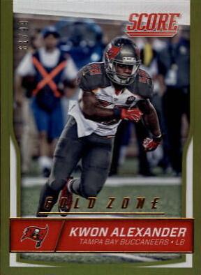 Kwon Alexander [Jumbo Gold Zone] #309