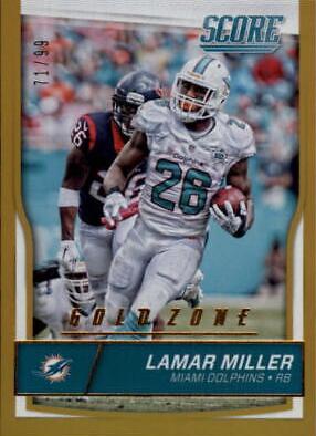 Lamar Miller [Jumbo Gold Zone] #170