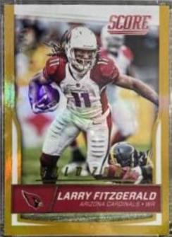Larry Fitzgerald [Jumbo Gold Zone] #6