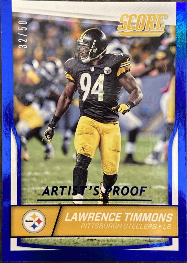 Lawrence Timmons [Jumbo Artist's Proof] #259