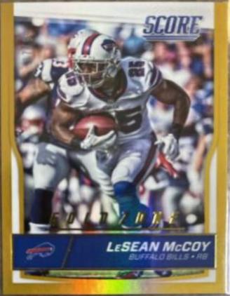 LeSean McCoy [Jumbo Gold Zone] #34