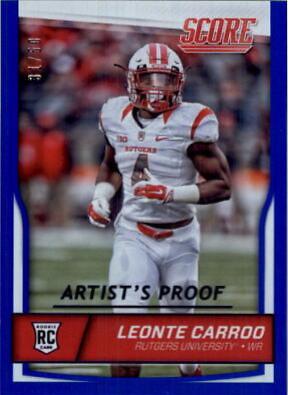 Leonte Carroo [Jumbo Artist's Proof] #369