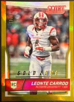 Leonte Carroo [Jumbo Gold Zone] #369