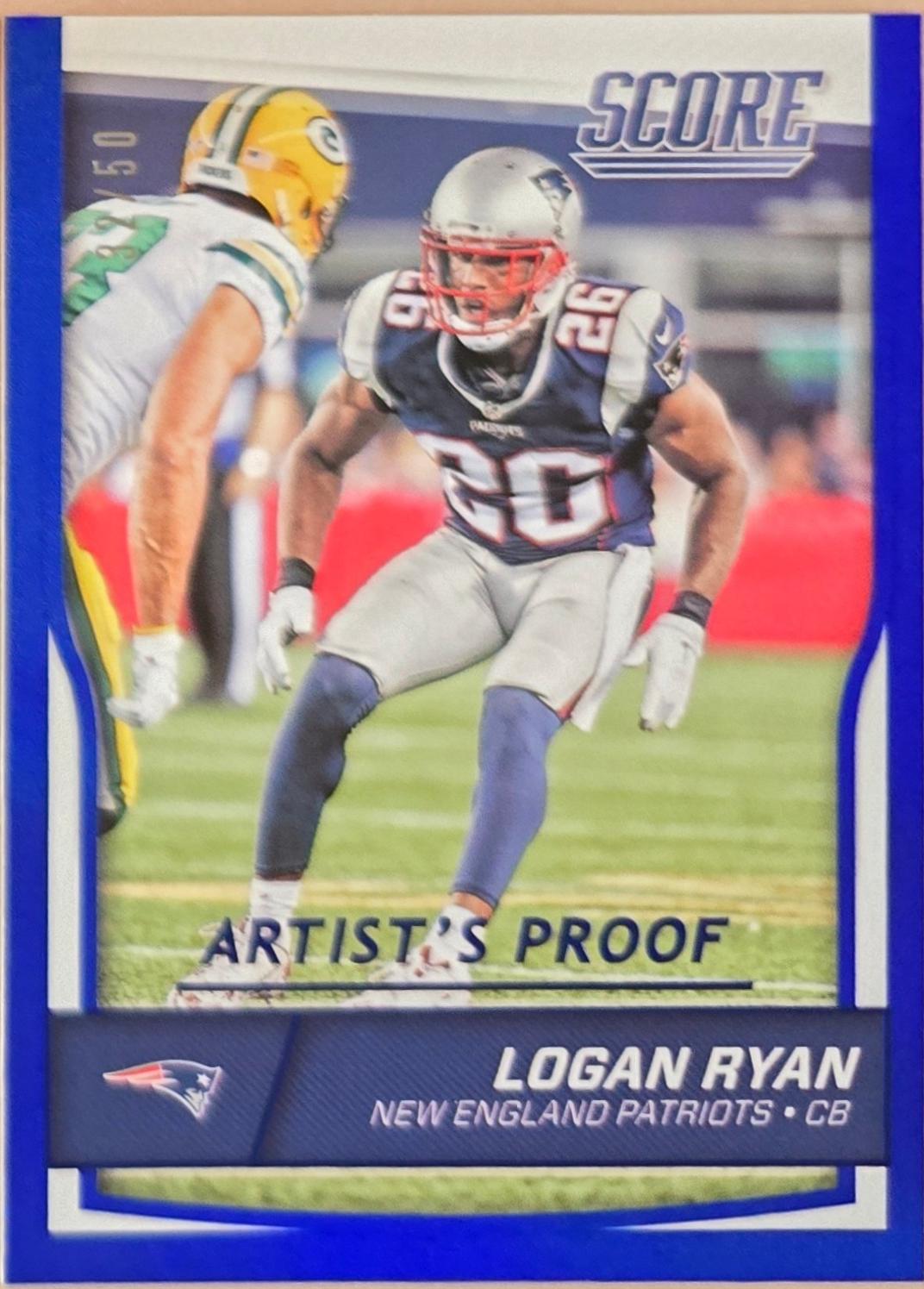 Logan Ryan [Jumbo Artist's Proof] #198