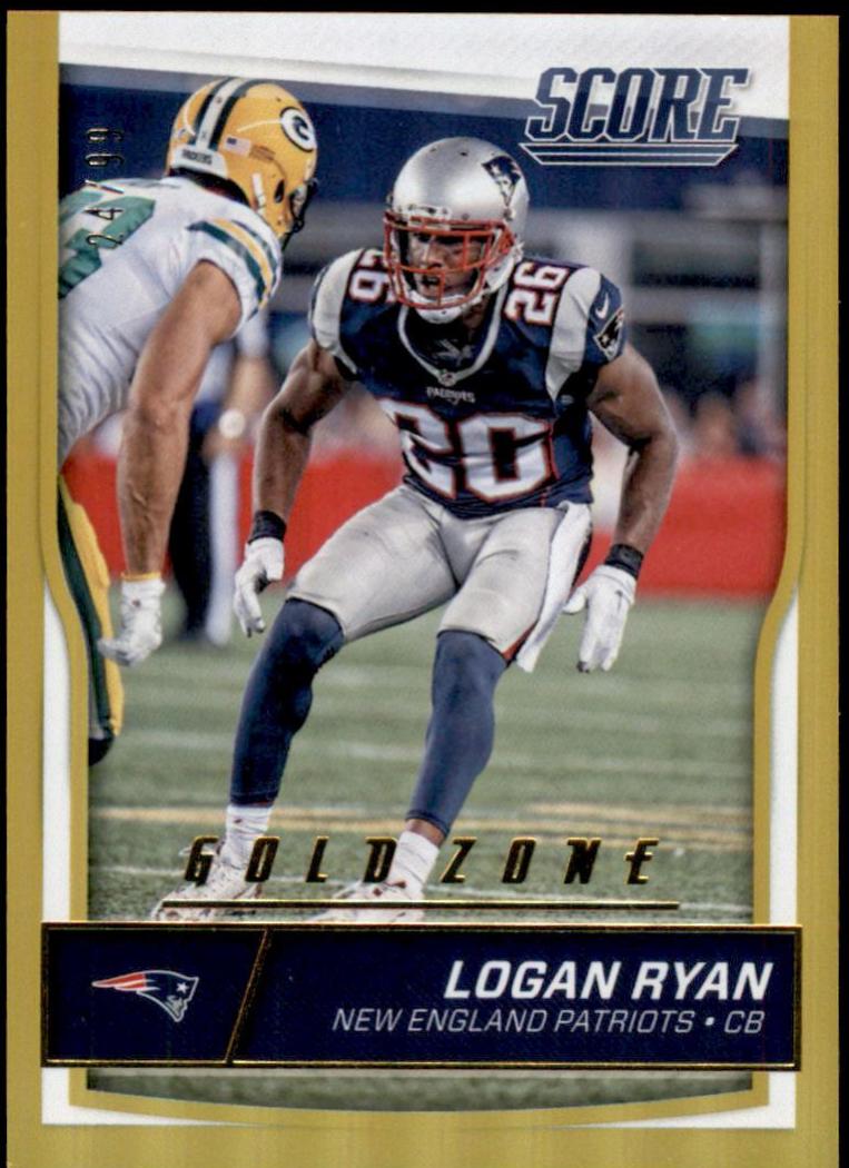 Logan Ryan [Jumbo Gold Zone] #198
