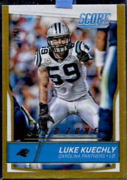 Luke Kuechly [Gold Zone] #50