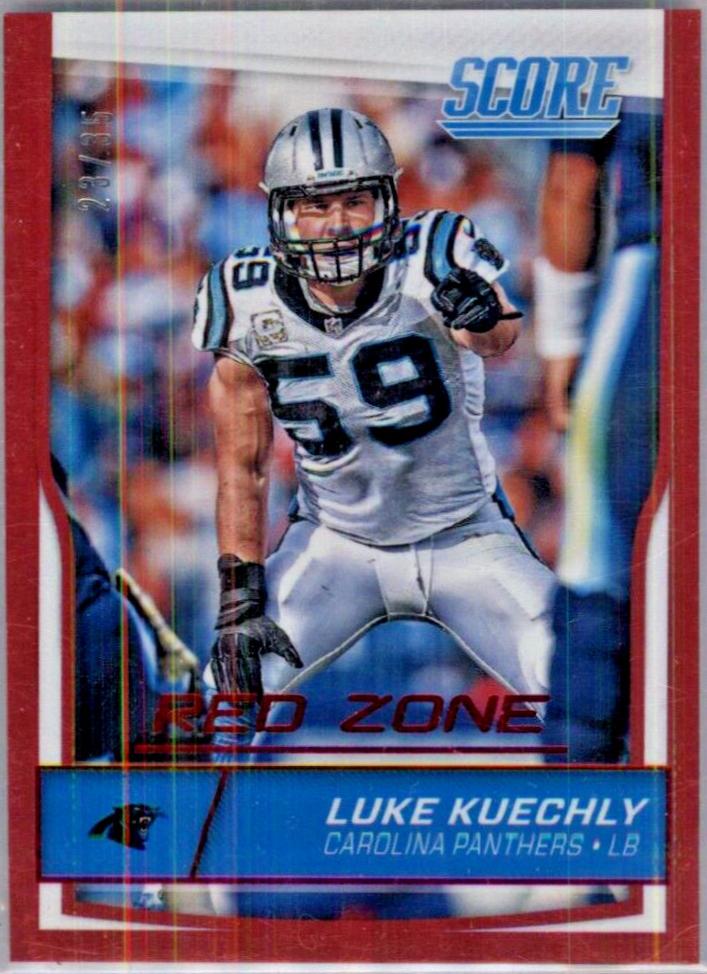 Luke Kuechly [Jumbo Red Zone] #50