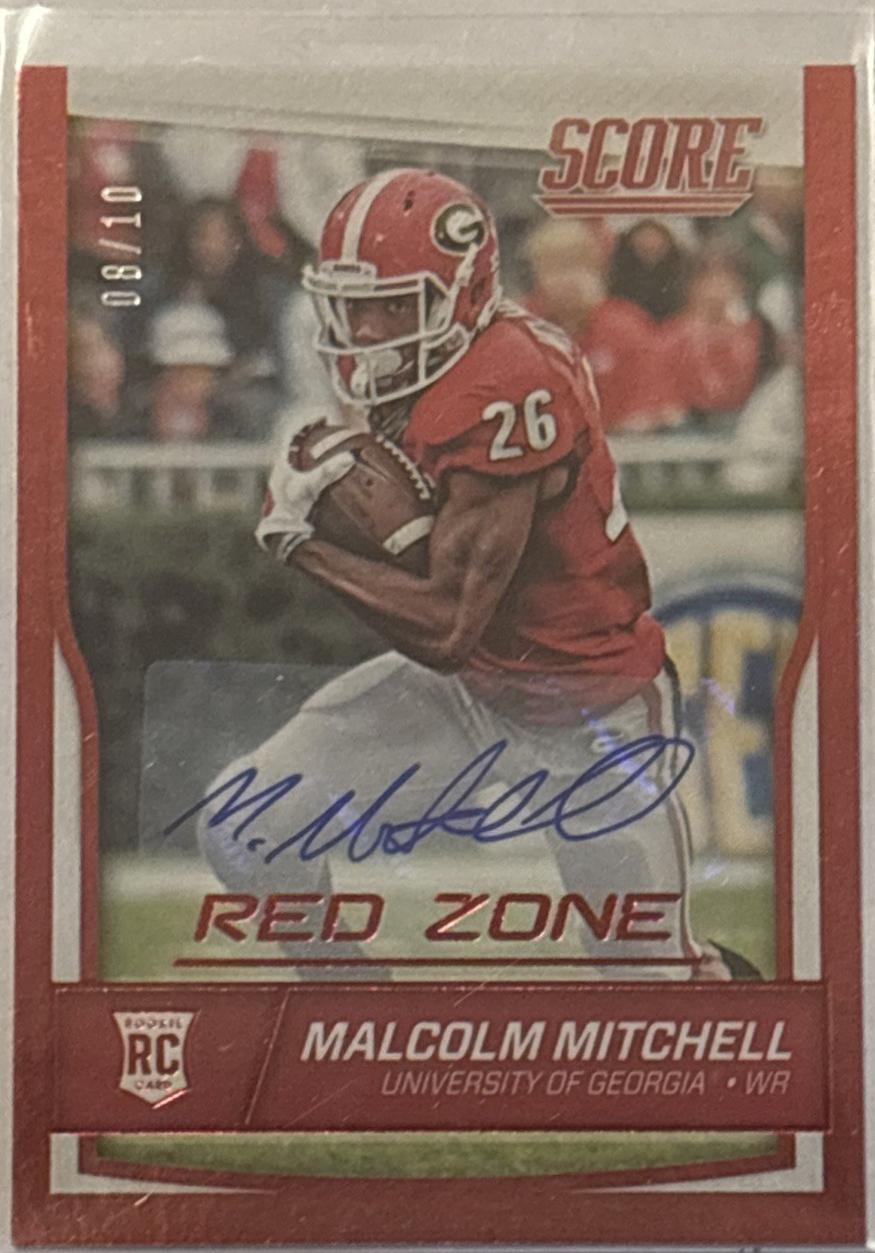 Malcolm Mitchell [Autograph Gold Zone] #429