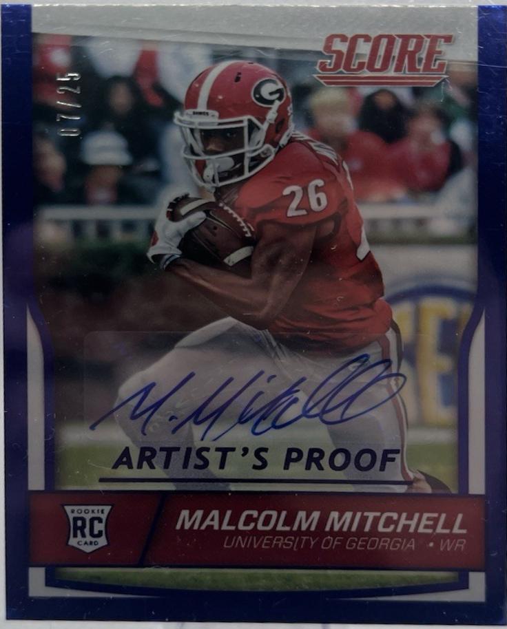 Malcolm Mitchell [Autograph Showcase] #429